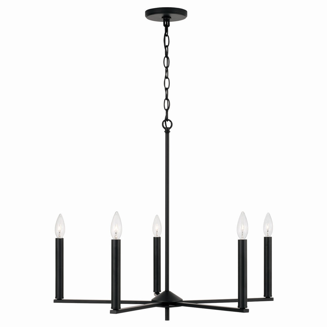 Capital Portman 448651MB Chandelier Light - Matte Black