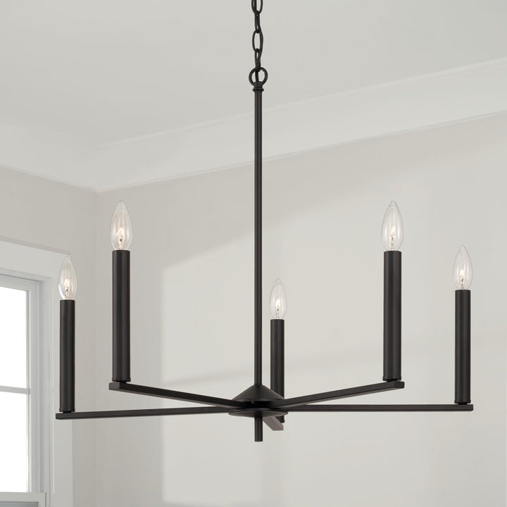 Capital Portman 448651MB Chandelier Light - Matte Black