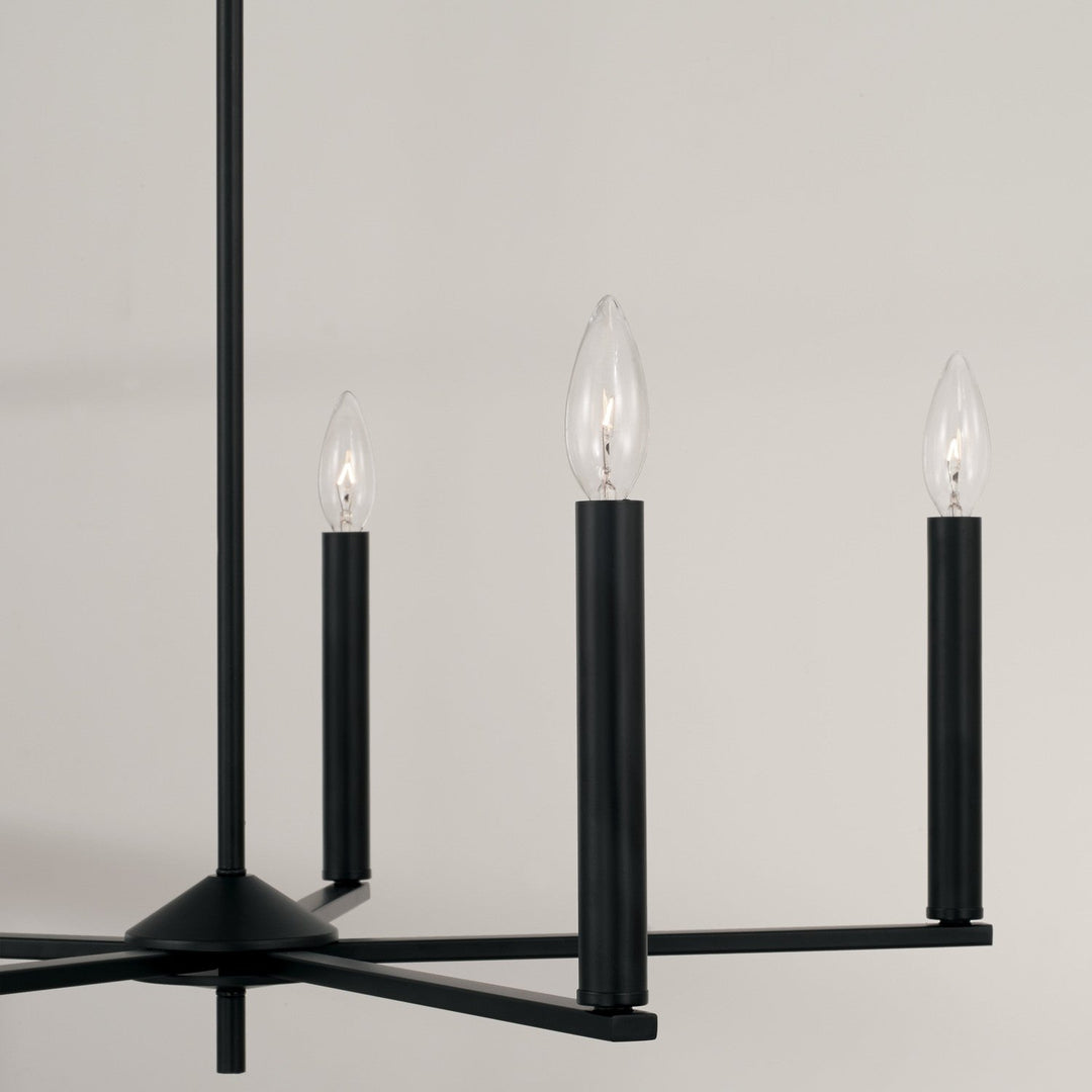 Capital Portman 448651MB Chandelier Light - Matte Black