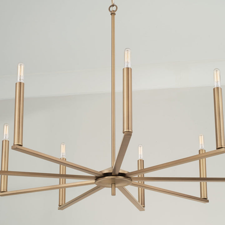 Capital Portman 448691AD Chandelier Light - Aged Brass