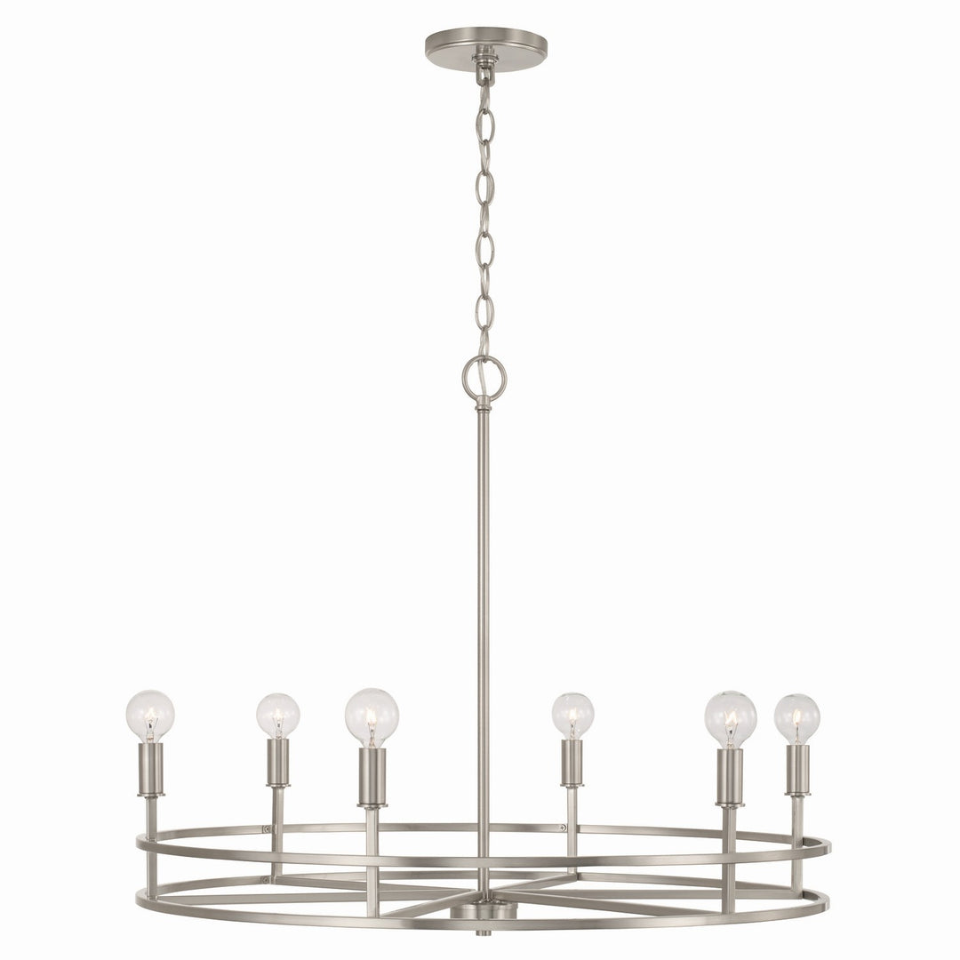 Capital Fuller 448761BN Chandelier Light - Brushed Nickel