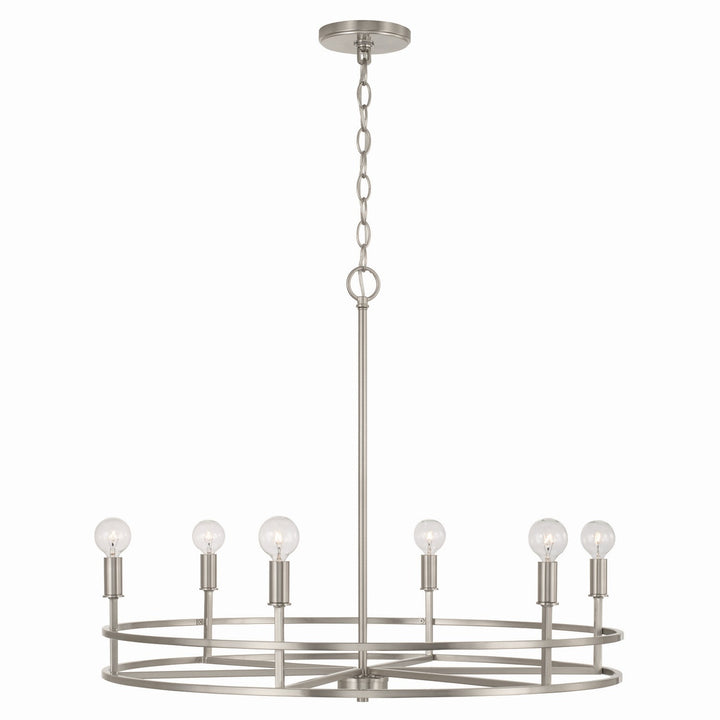 Capital Fuller 448761BN Chandelier Light - Brushed Nickel