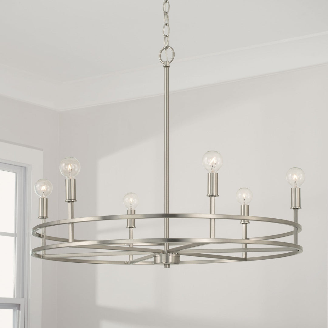 Capital Fuller 448761BN Chandelier Light - Brushed Nickel