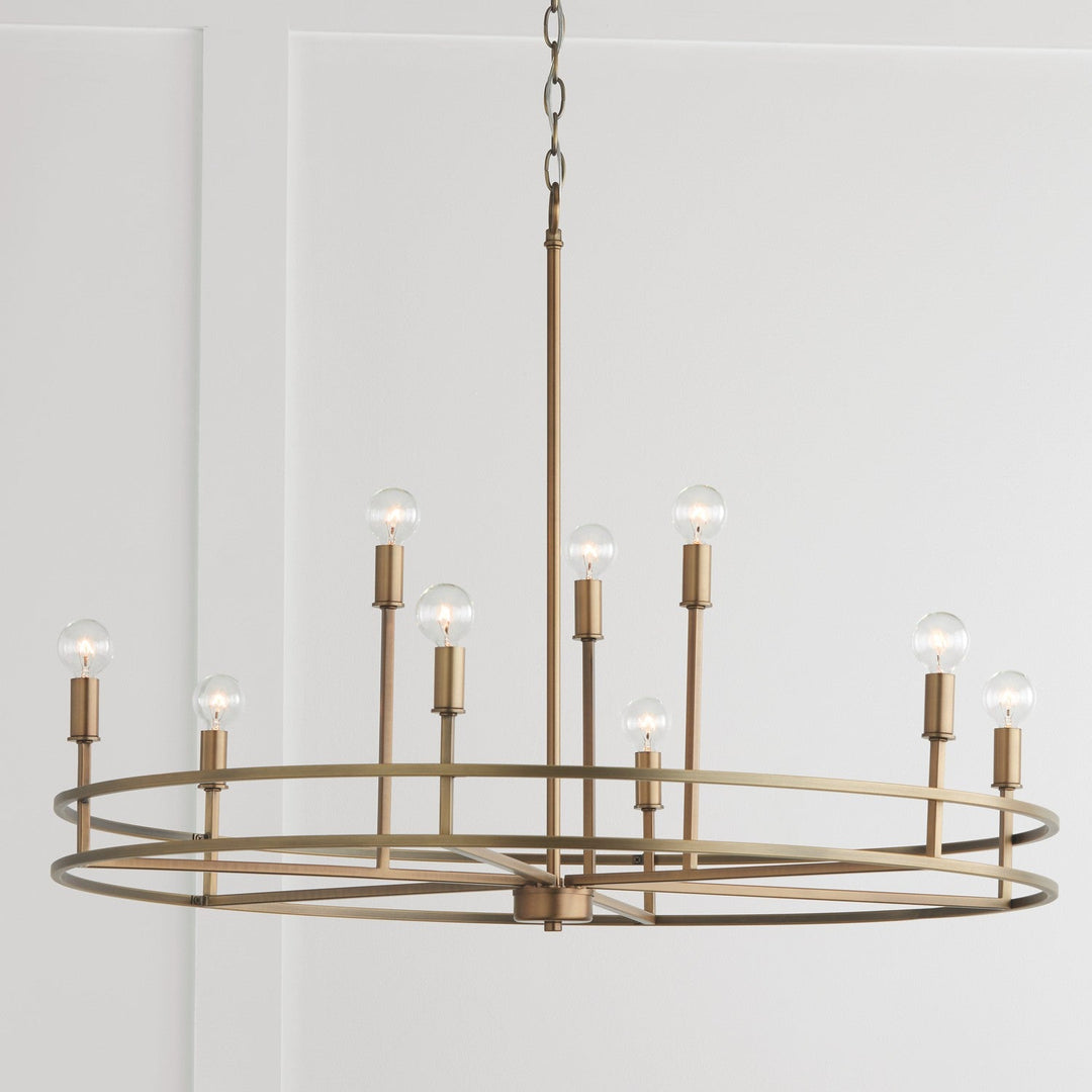 Capital Fuller 448791AD Chandelier Light - Aged Brass