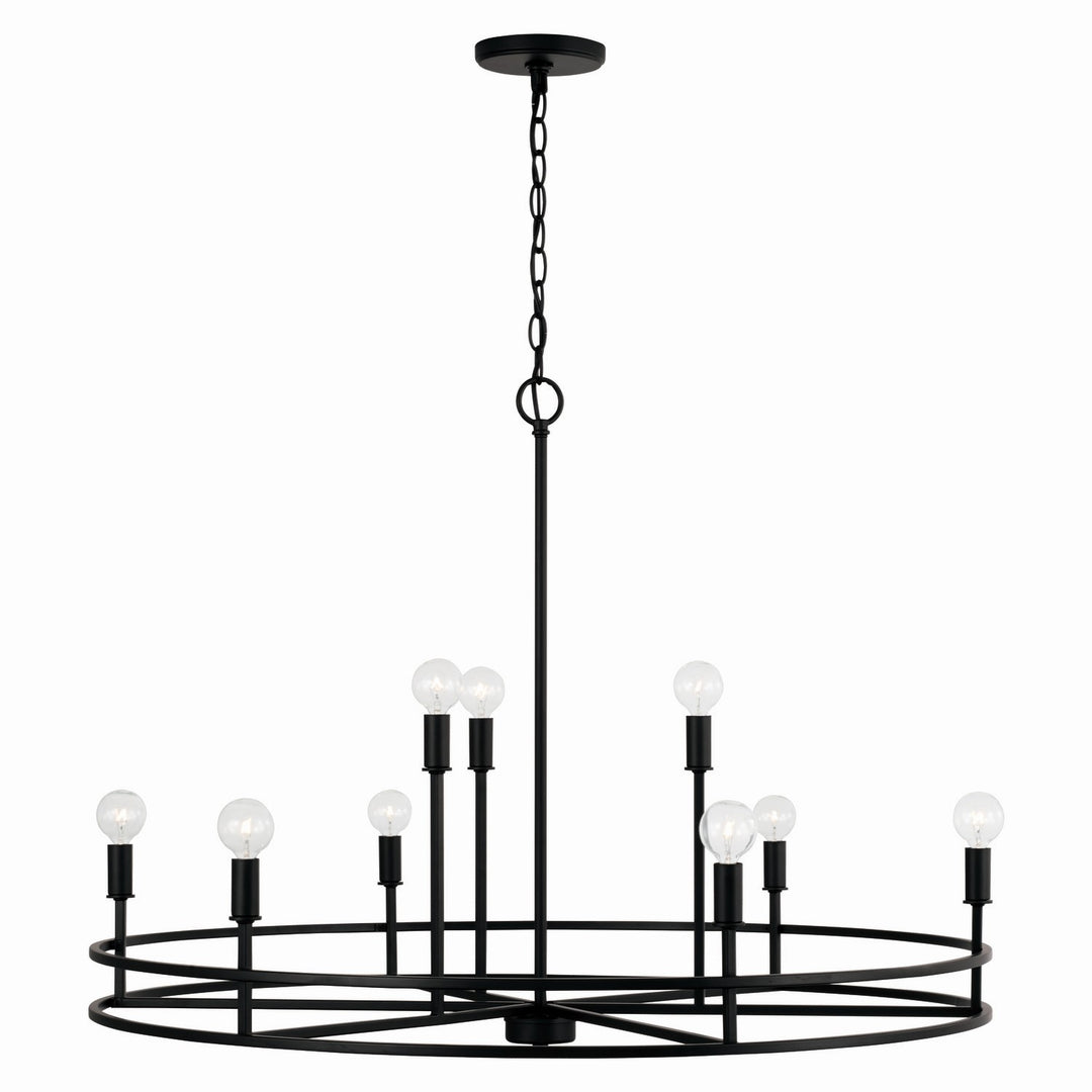 Capital Fuller 448791MB Chandelier Light - Matte Black