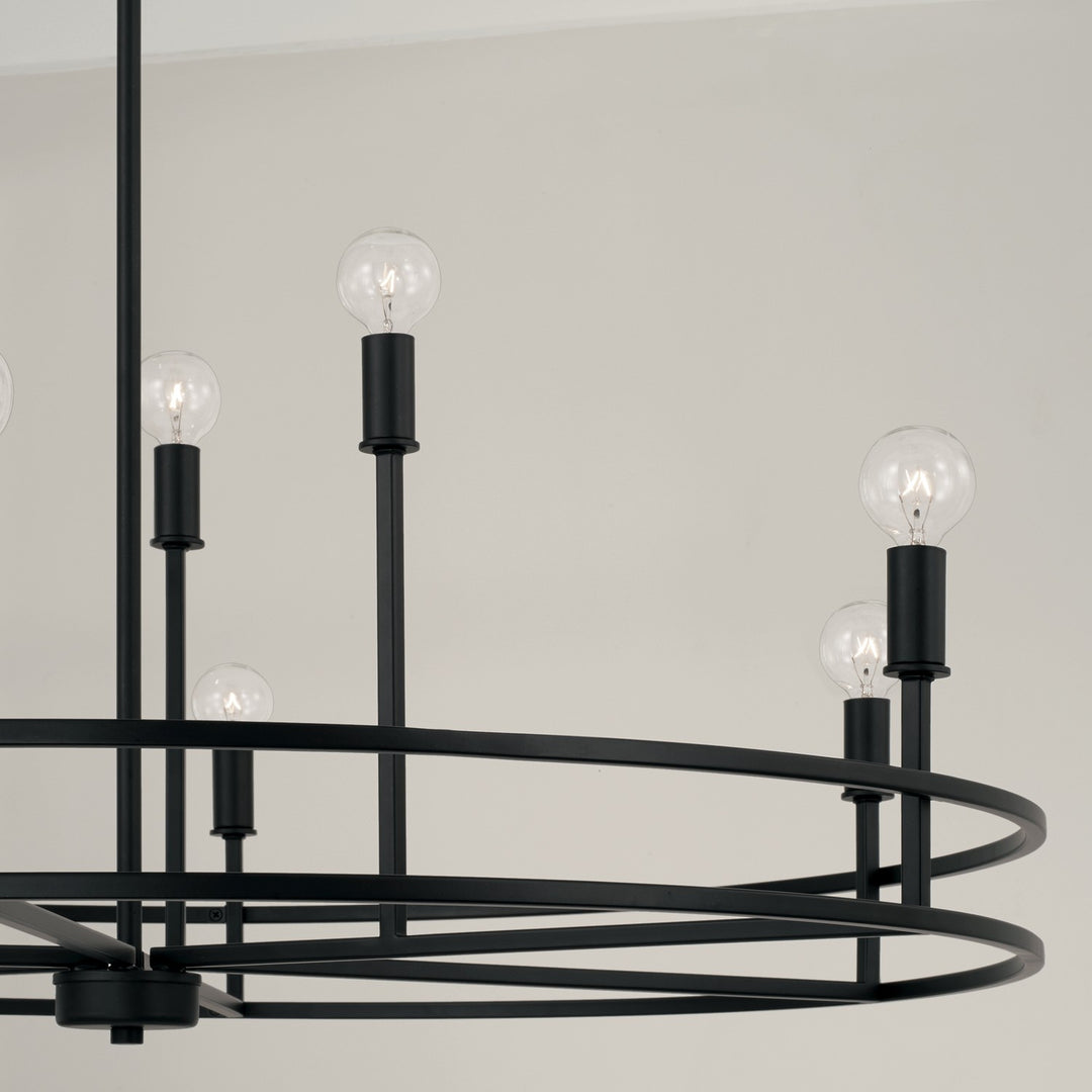 Capital Fuller 448791MB Chandelier Light - Matte Black