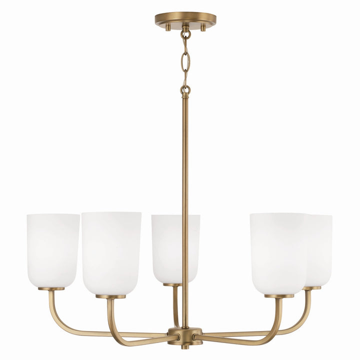 Capital Lawson 448851AD-542 Chandelier Light - Aged Brass