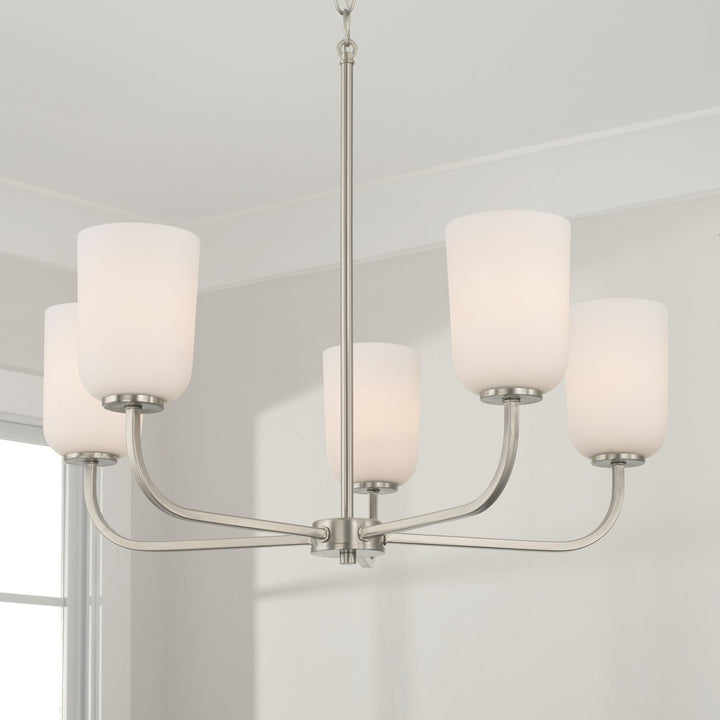 Capital Lawson 448851BN-542 Chandelier Light - Brushed Nickel