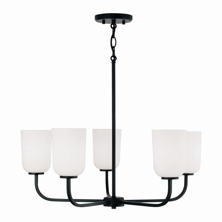 Capital Lawson 448851MB-542 Chandelier Light - Matte Black