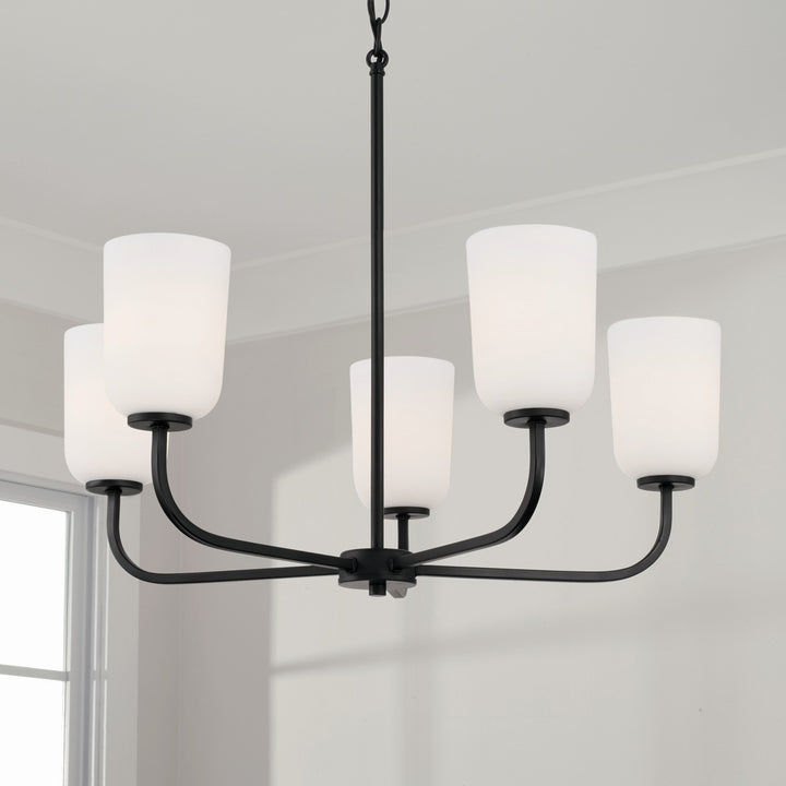 Capital Lawson 448851MB-542 Chandelier Light - Matte Black