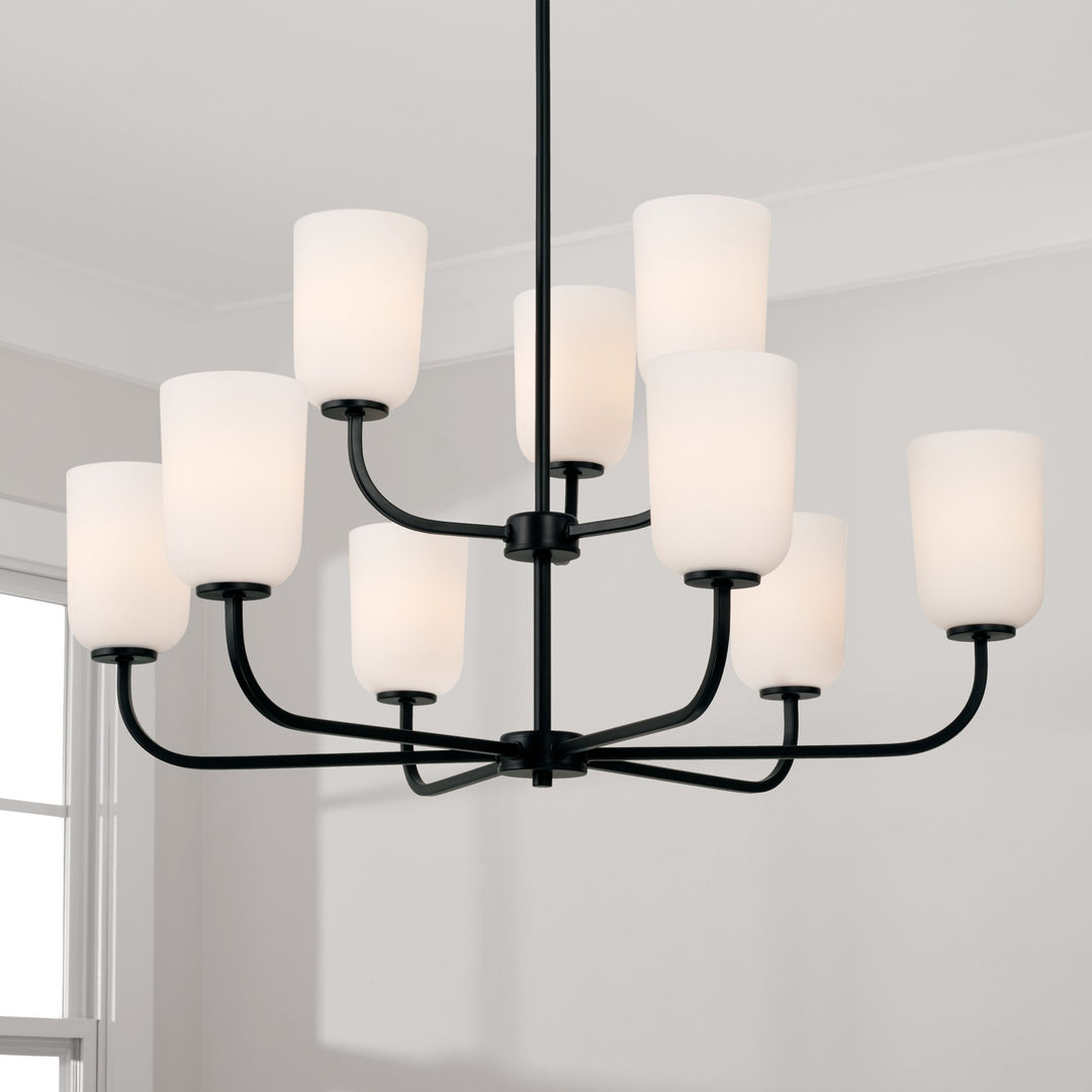 Capital Lawson 448891MB-542 Chandelier Light - Matte Black