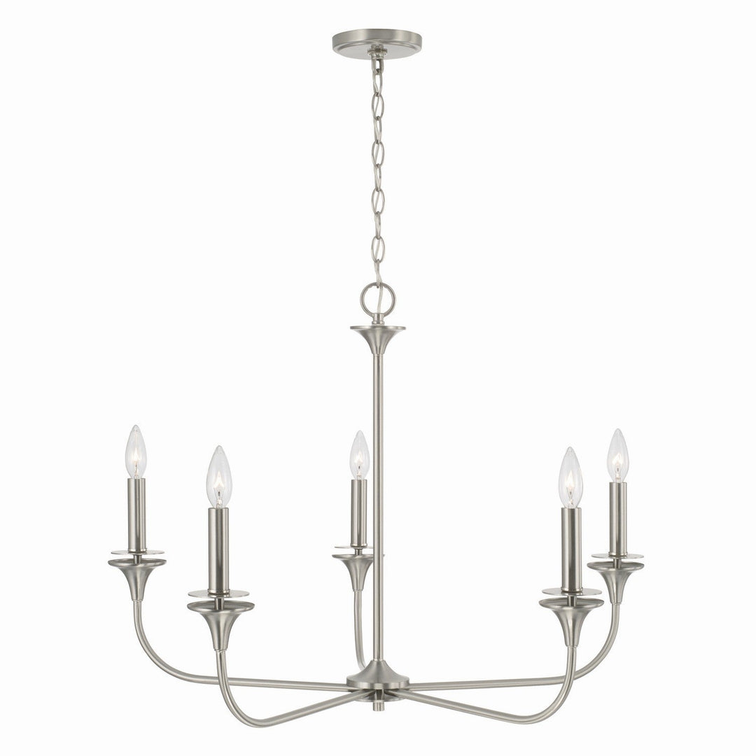 Capital Presley 448951BN Chandelier Light - Brushed Nickel