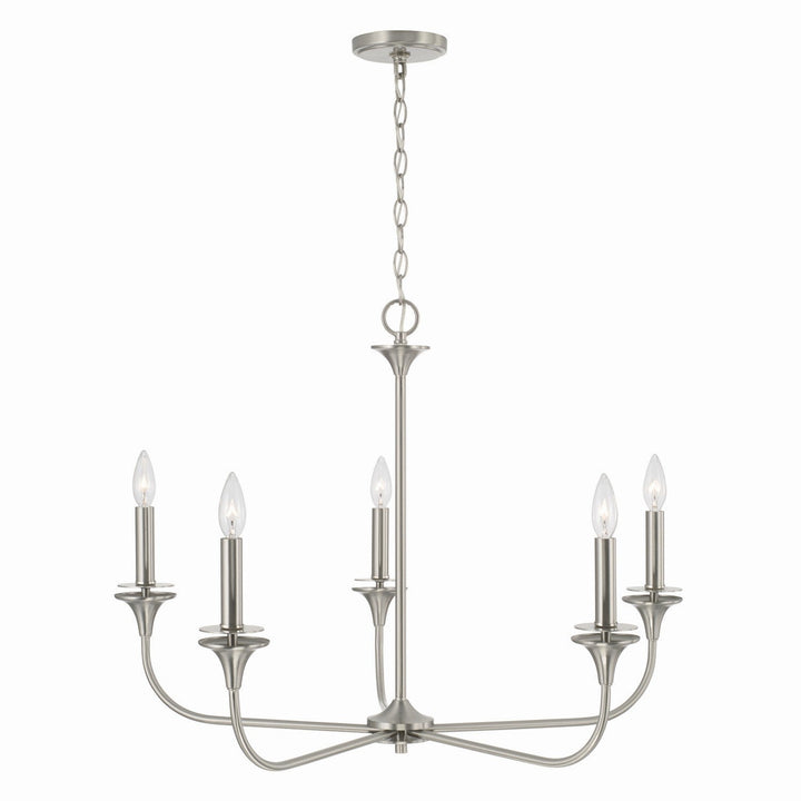 Capital Presley 448951BN Chandelier Light - Brushed Nickel