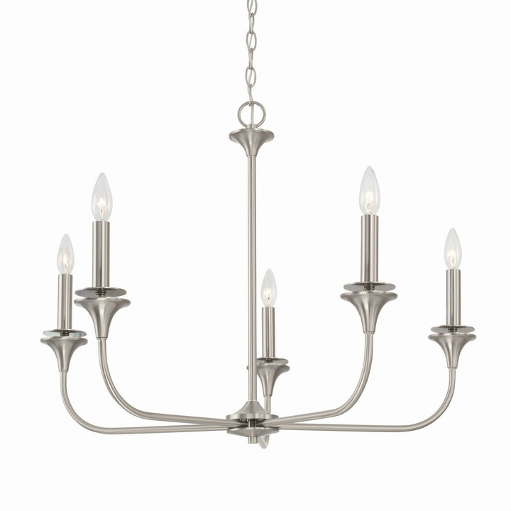 Capital Presley 448951BN Chandelier Light - Brushed Nickel