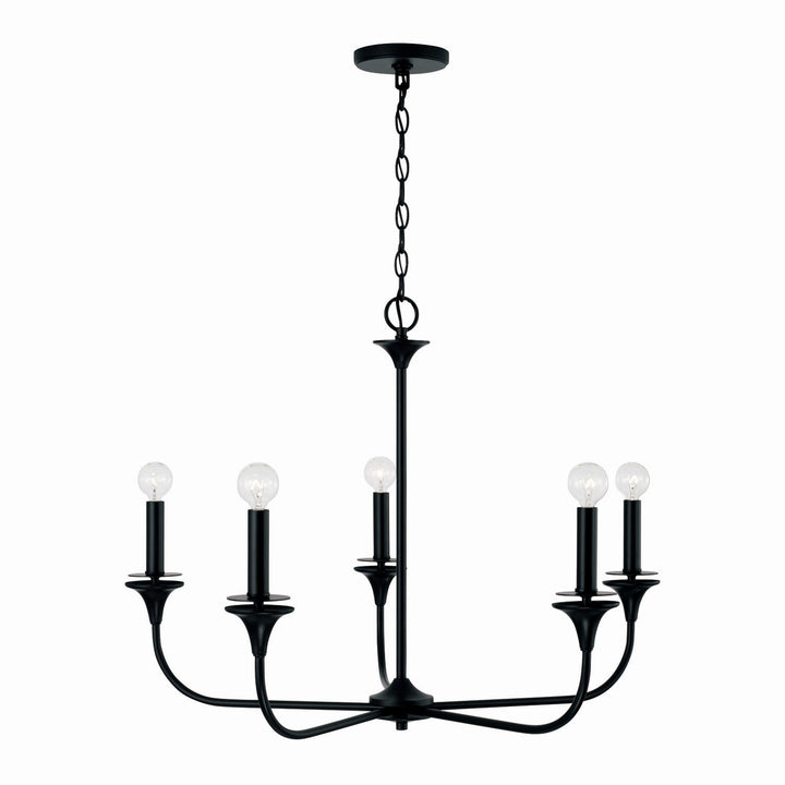 Capital Presley 448951MB Chandelier Light - Matte Black