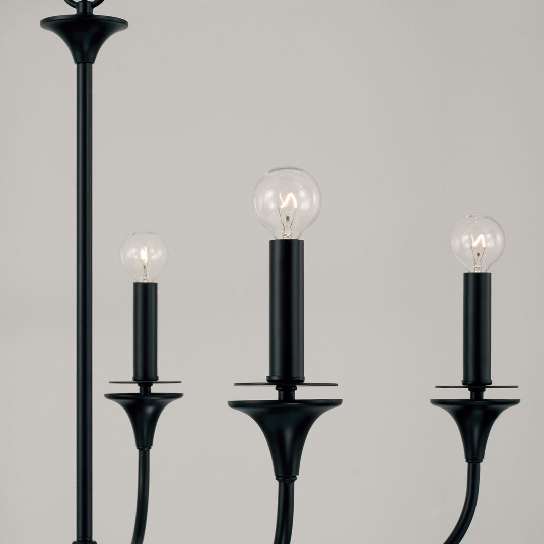 Capital Presley 448951MB Chandelier Light - Matte Black