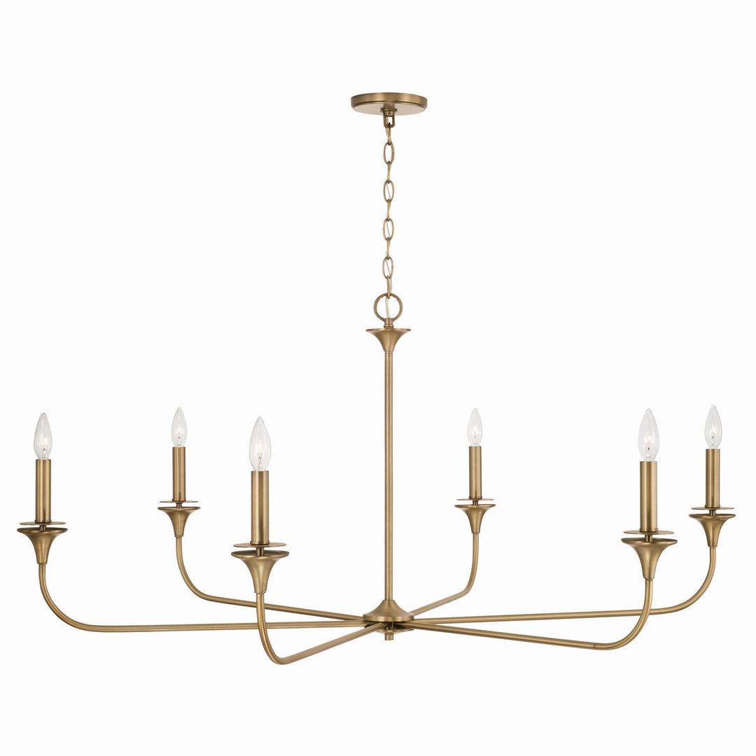 Capital Presley 448961AD Pendant Light - Aged Brass