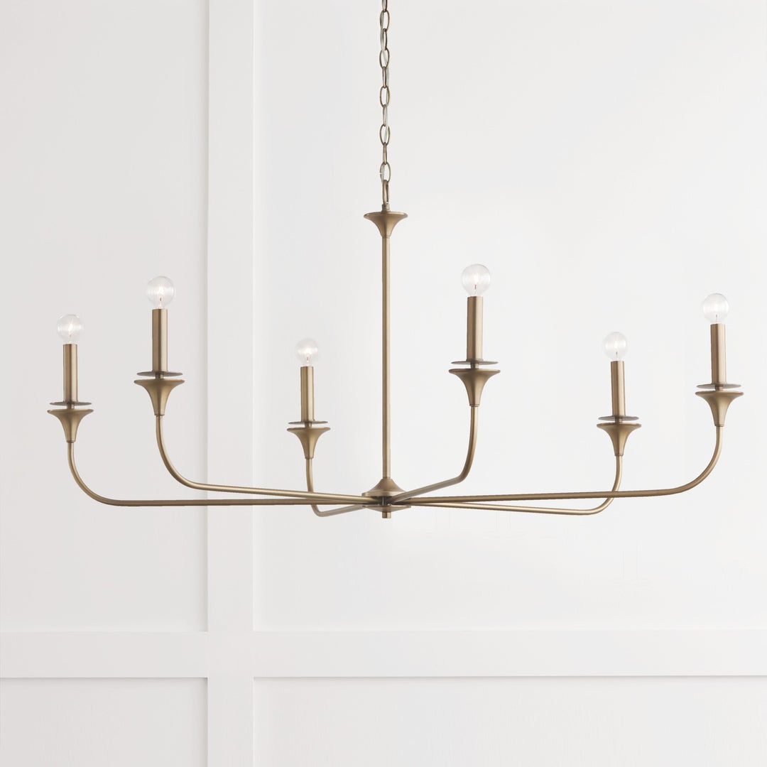 Capital Presley 448961AD Pendant Light - Aged Brass