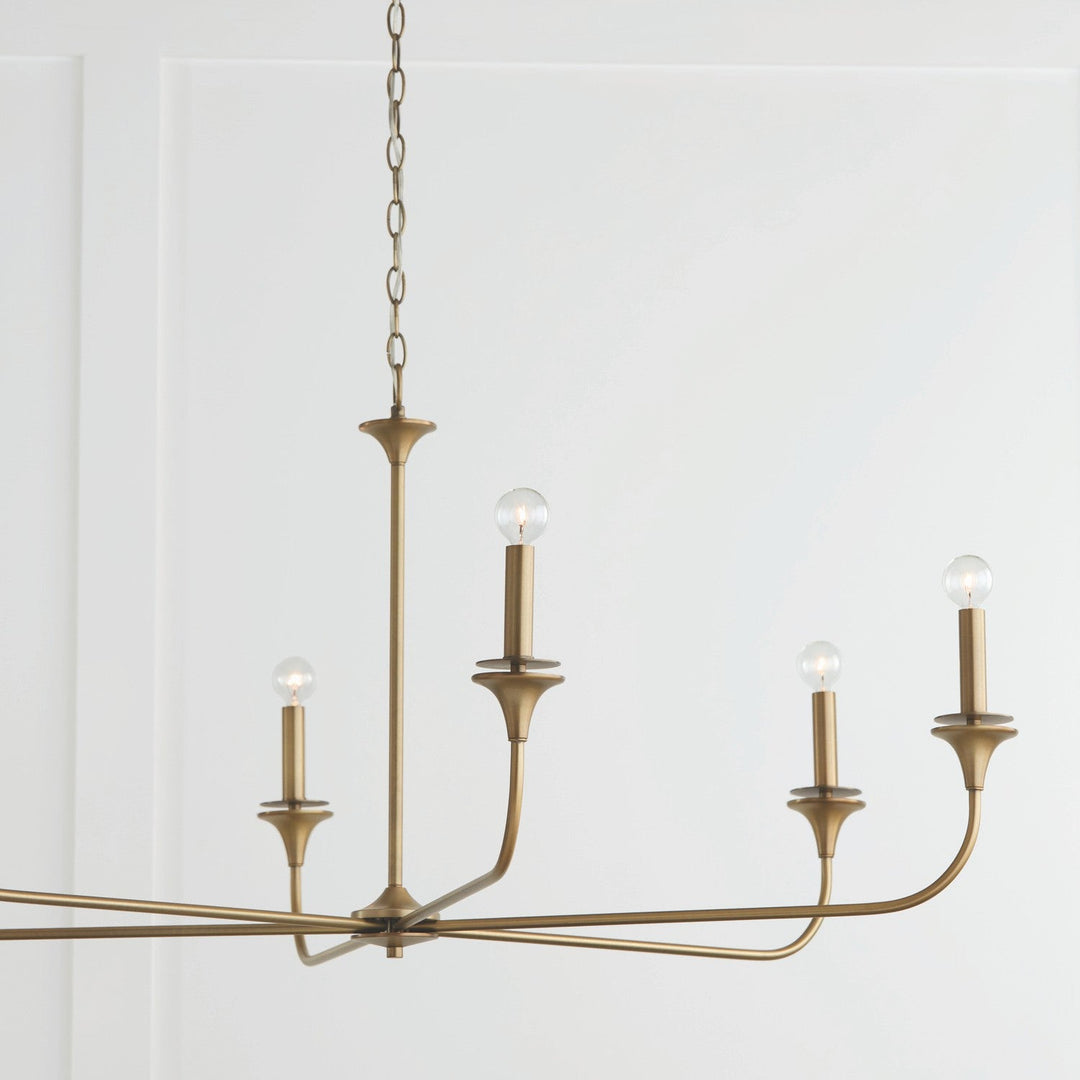 Capital Presley 448961AD Pendant Light - Aged Brass