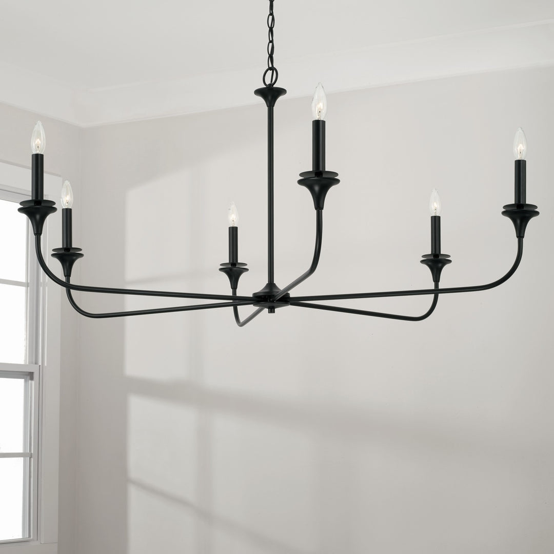 Capital Presley 448961MB Pendant Light - Matte Black