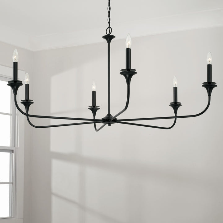Capital Presley 448961MB Pendant Light - Matte Black