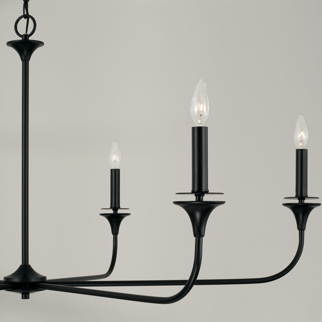 Capital Presley 448961MB Pendant Light - Matte Black