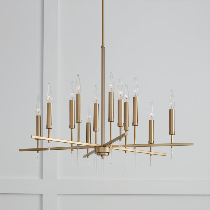 Capital Elora 449301MA Chandelier Light - Matte Brass