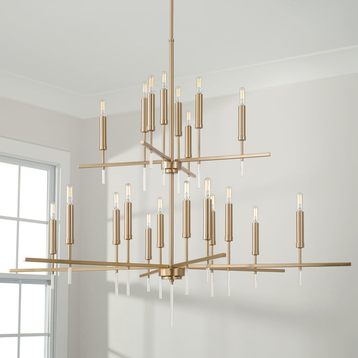 Capital Elora 449302MA Chandelier Light - Matte Brass