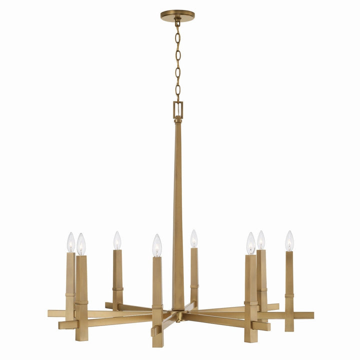 Capital Blake 449681AD Chandelier Light - Aged Brass