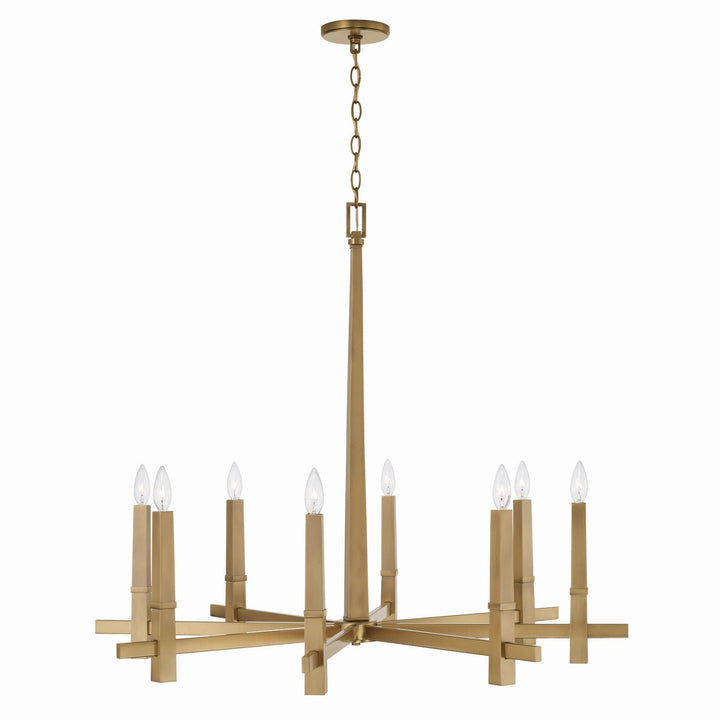 Capital Blake 449681AD Chandelier Light - Aged Brass