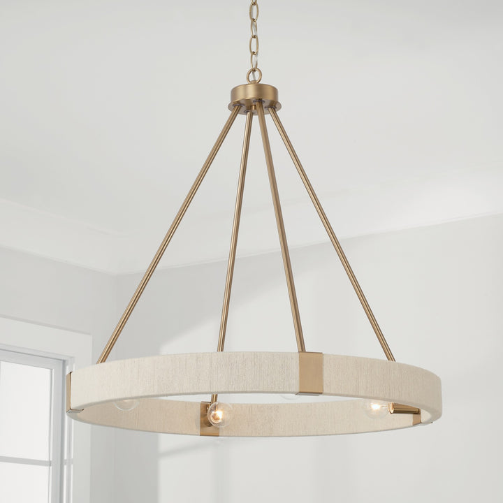Capital Delaney 449841MA Chandelier Light - Matte Brass