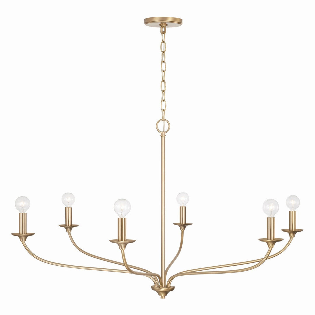 Capital Dolan 449961MA Chandelier Light - Matte Brass
