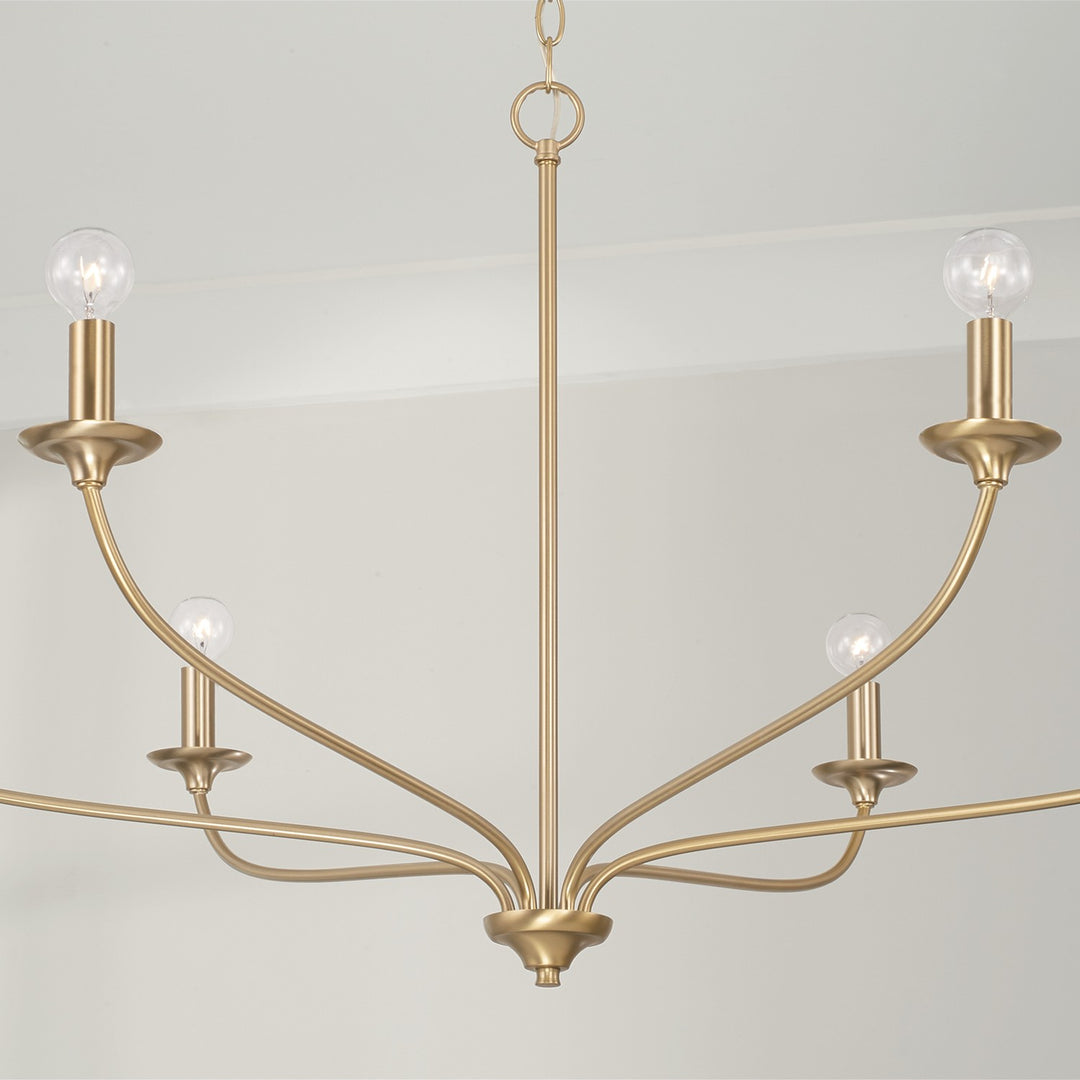 Capital Dolan 449961MA Chandelier Light - Matte Brass