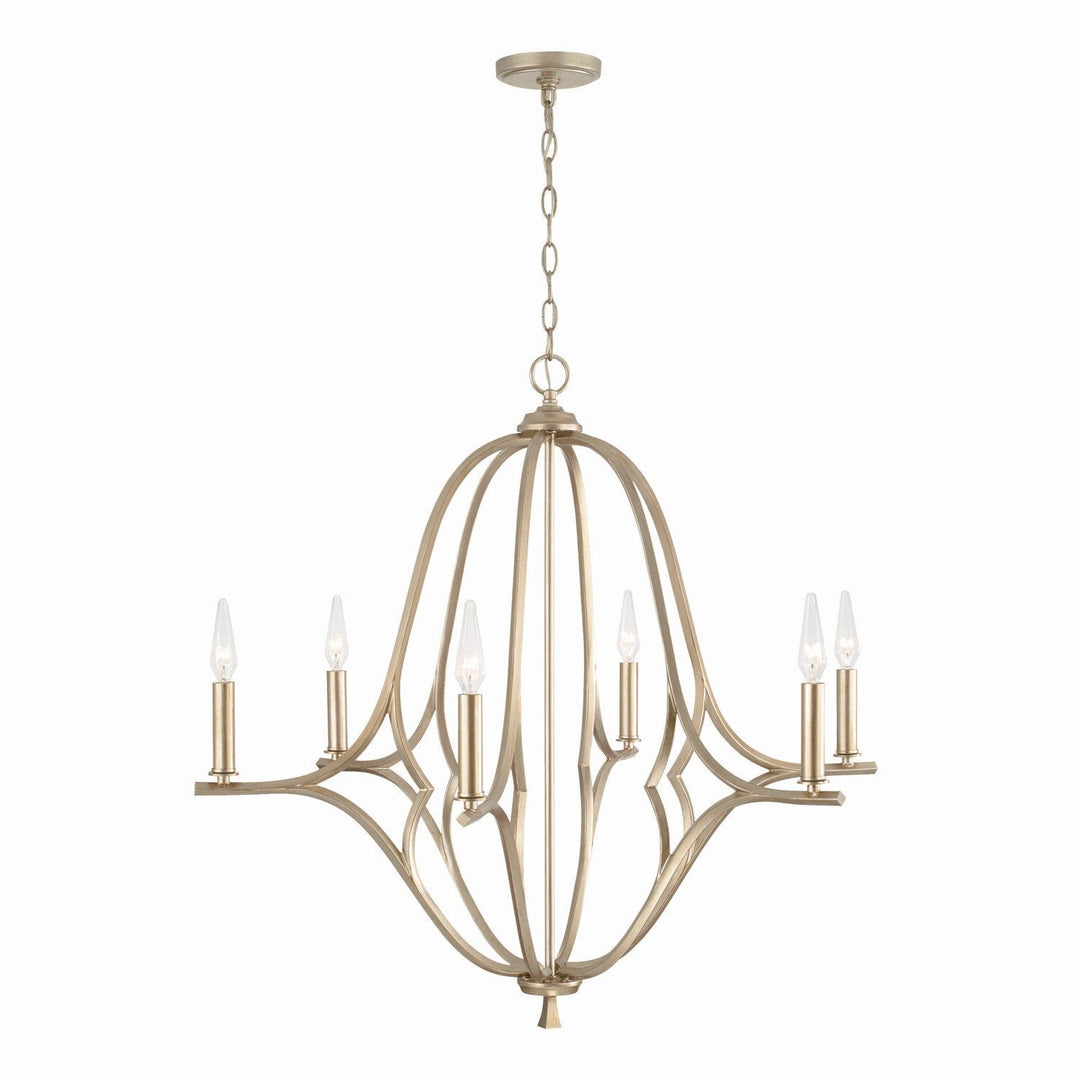 Capital Claire 450061BS Chandelier Light - Brushed Champagne