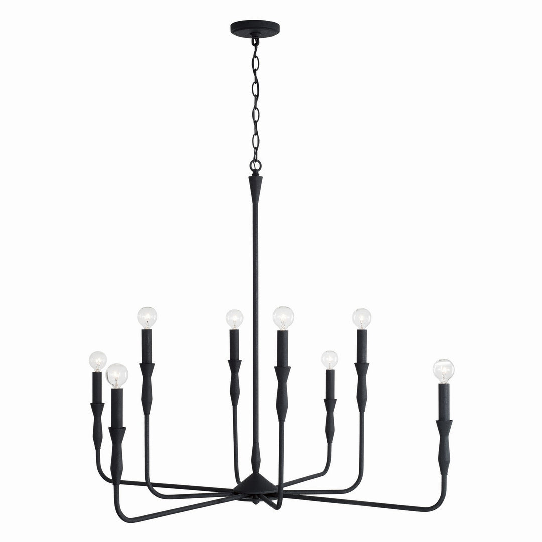 Capital Paloma 450381XK Chandelier Light - Textured Black