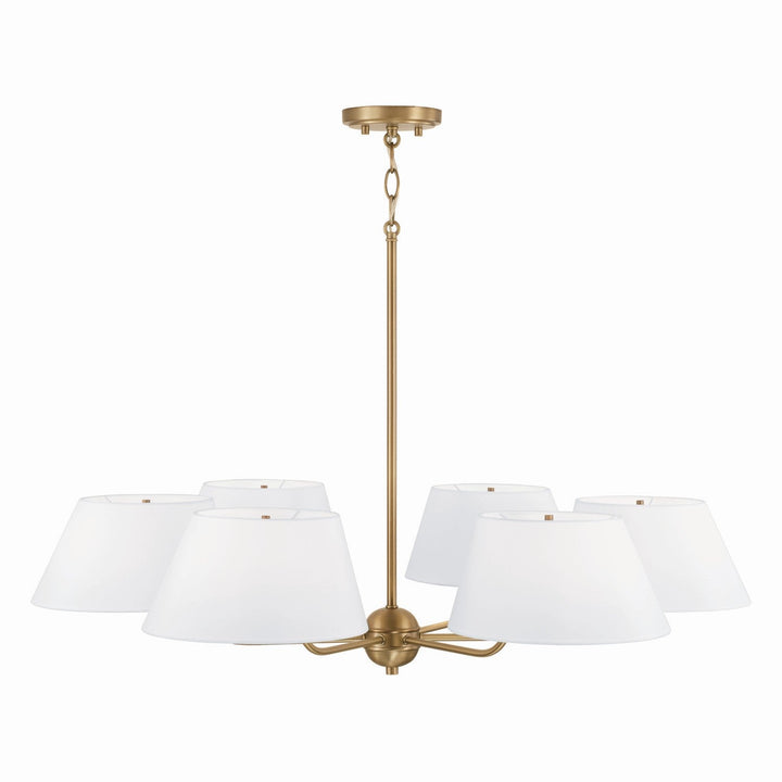 Capital Welsley 450461AD Chandelier Light - Aged Brass