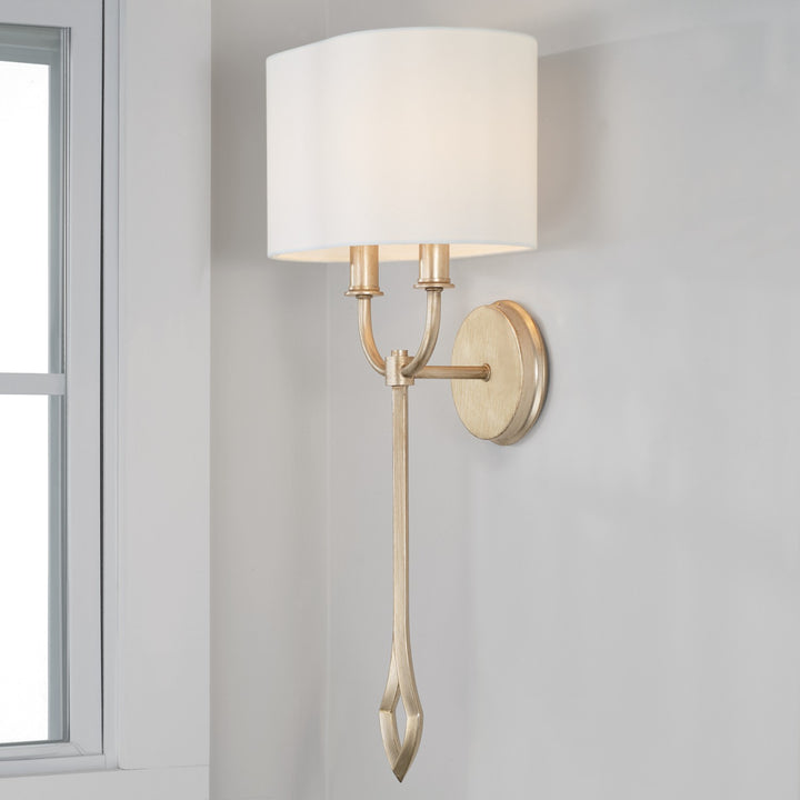 Capital Claire 650021BS Wall Sconce Light - Brushed Champagne