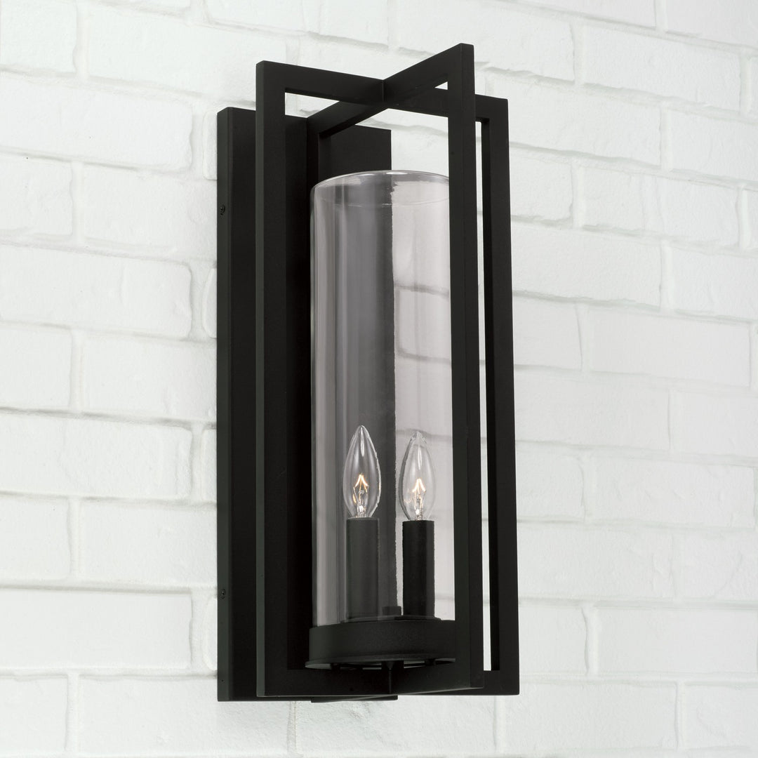 Capital Lighting 948221BK  Kent Outdoor Black