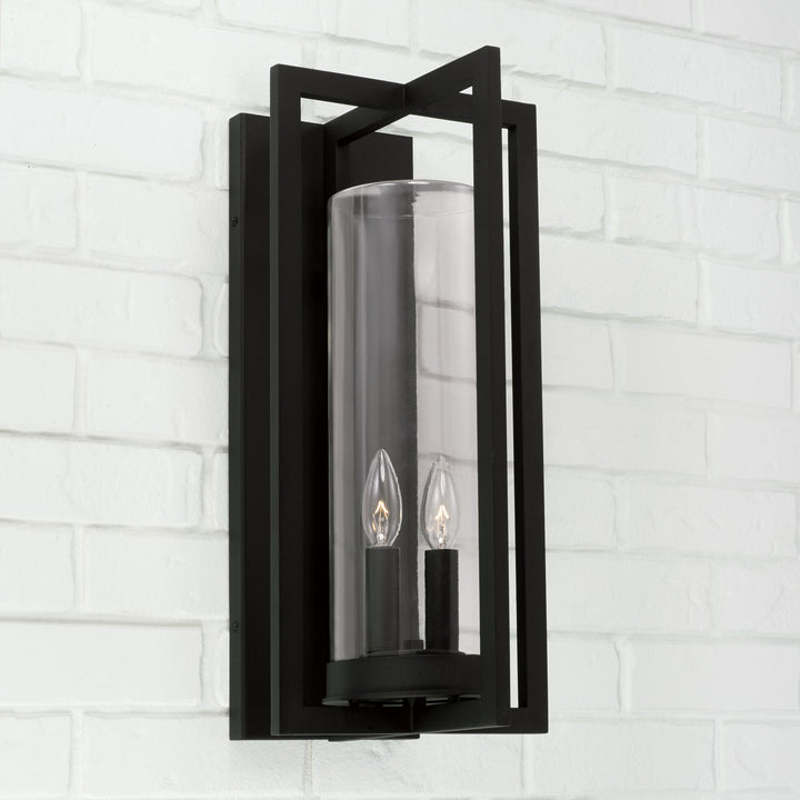 Capital Lighting 948221BK  Kent Outdoor Black