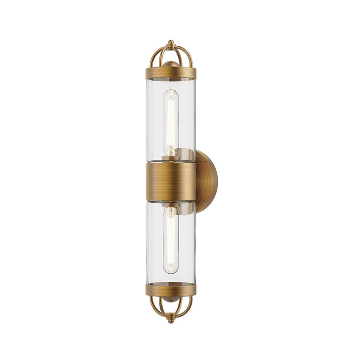 Alora Mood lancaster WV461102AG Wall Light - Aged Gold