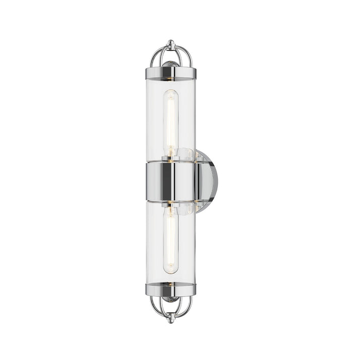 Alora Mood lancaster WV461102CH Wall Light - Chrome