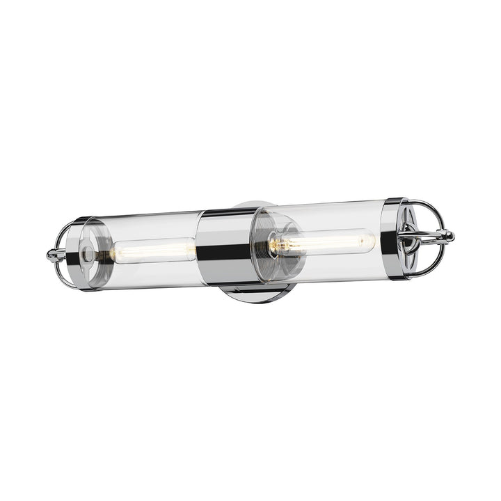 Alora Mood lancaster WV461102CH Wall Light - Chrome