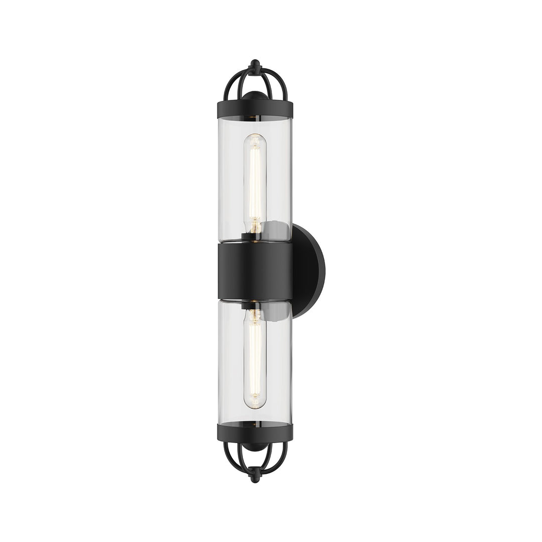 Alora Mood lancaster WV461102MB Wall Light - Matte Black