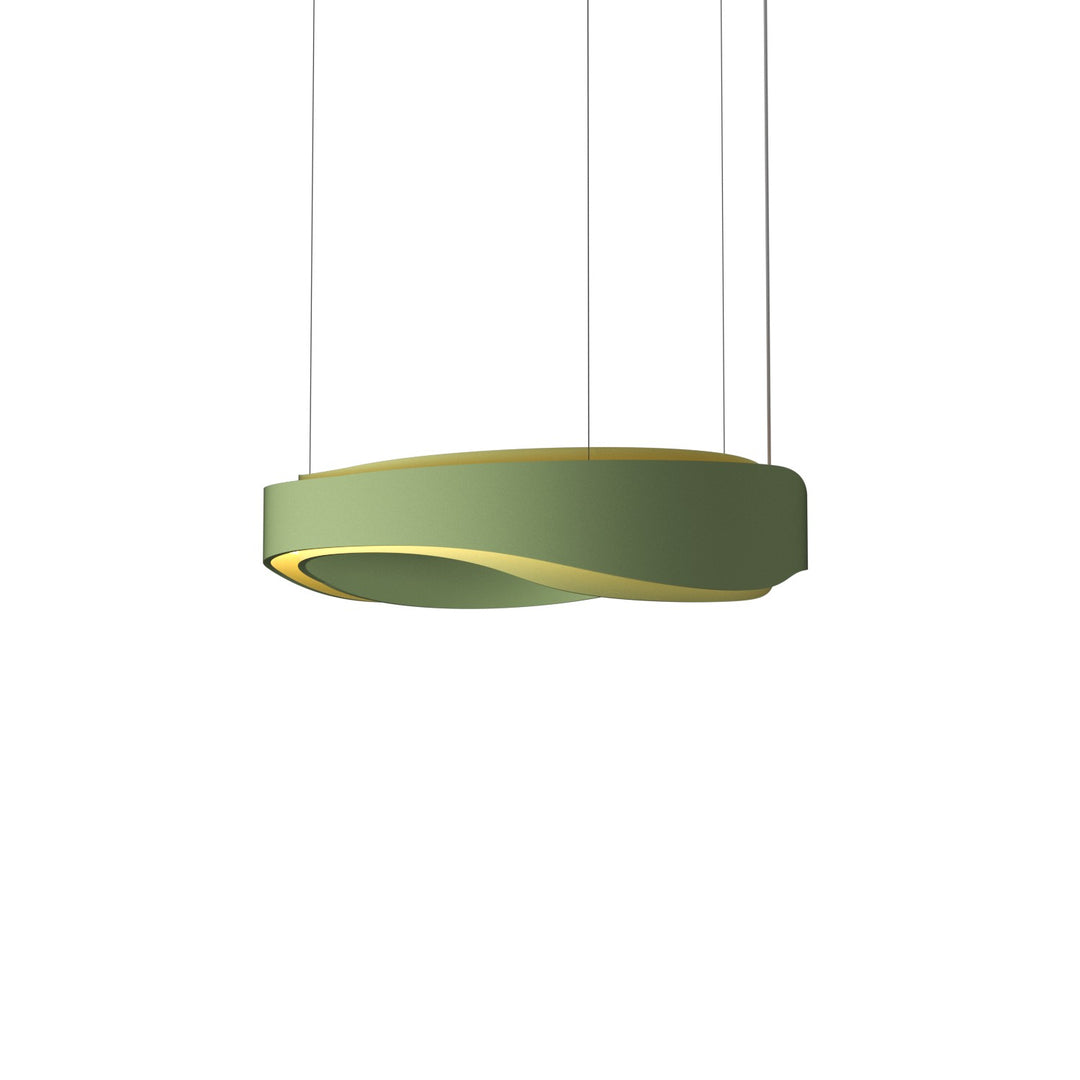 Accord Horizon 1468LED.30 Pendant Light - Olive Green