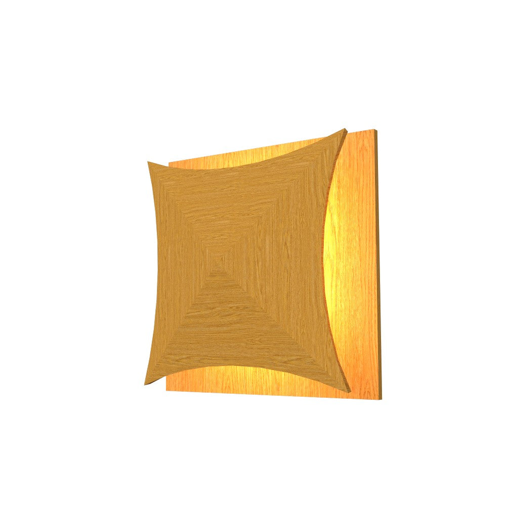 Accord Facet 4063LED.43 Wall Light - Cathedral Freijo