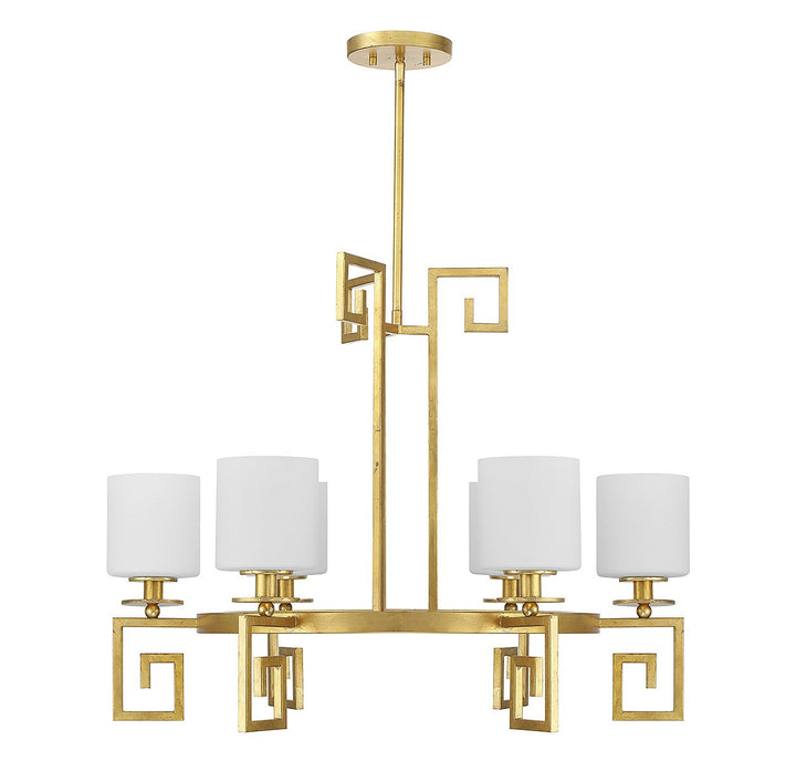 Savoy House Quatrain 1-2304-6-260 Chandelier Light - True Gold