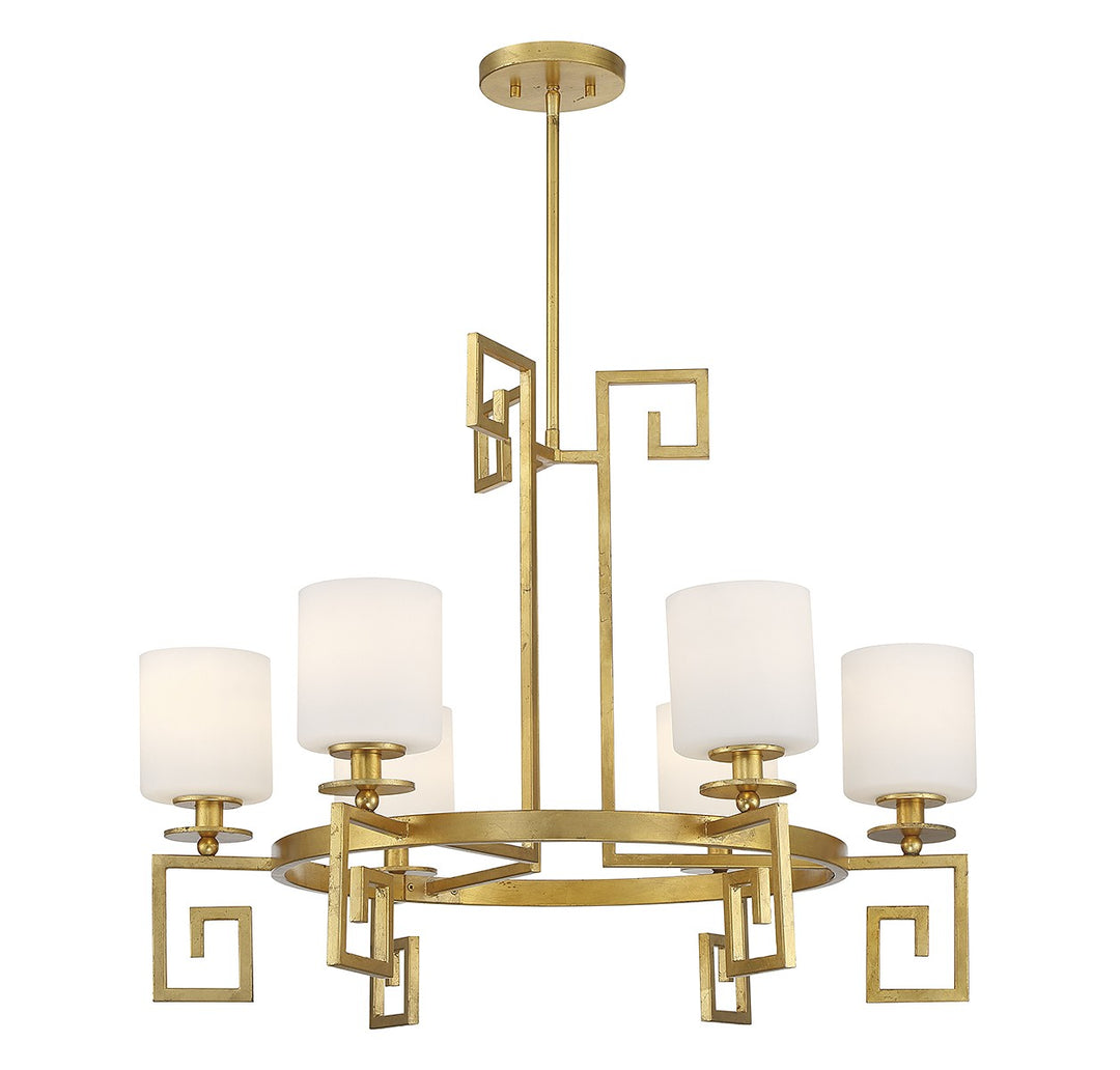 Savoy House Quatrain 1-2304-6-260 Chandelier Light - True Gold