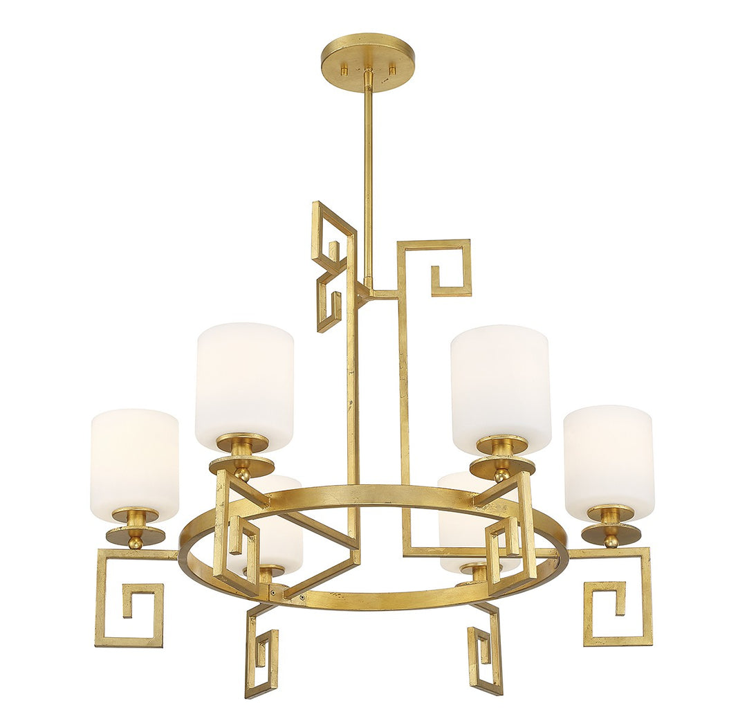 Savoy House Quatrain 1-2304-6-260 Chandelier Light - True Gold