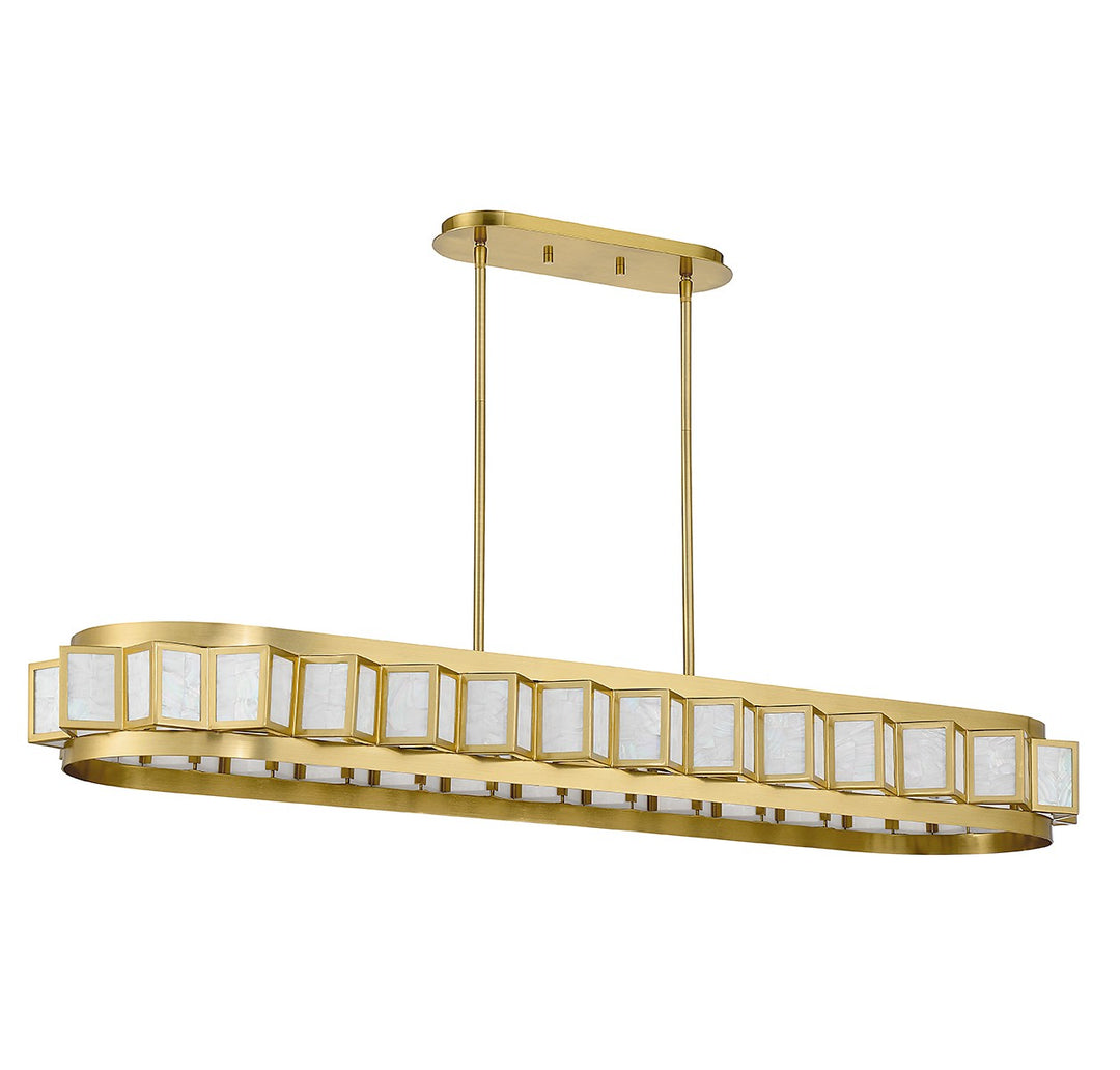 Savoy House Gideon 1-3165-8-322 Pendant Light - Warm Brass