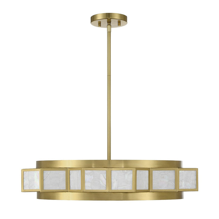 Savoy House Gideon 1-3167-4-322 Chandelier Light - Warm Brass